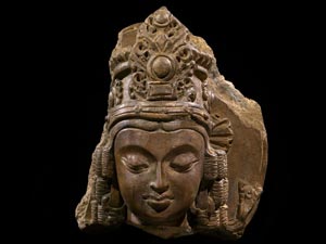 Terracotta Head of Vishnu