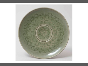 Qingbai Bowl with Carved Babies and Foliate Design, Southern Song Dynasty