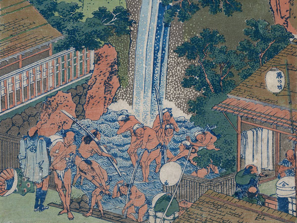 Egenolf Hokusai Waterfall