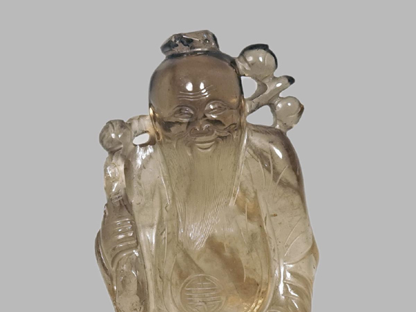 Chinese Carved Rock Crystal