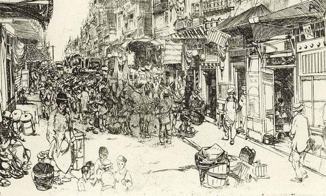 John W. Winkler: The Chinatown Etchings Opening at Charles B. Wang Center
