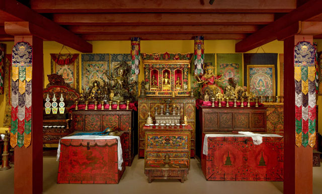 Rubin Museum Tibetan Buddhist Shrine Room Opens at Brooklyn Museum
